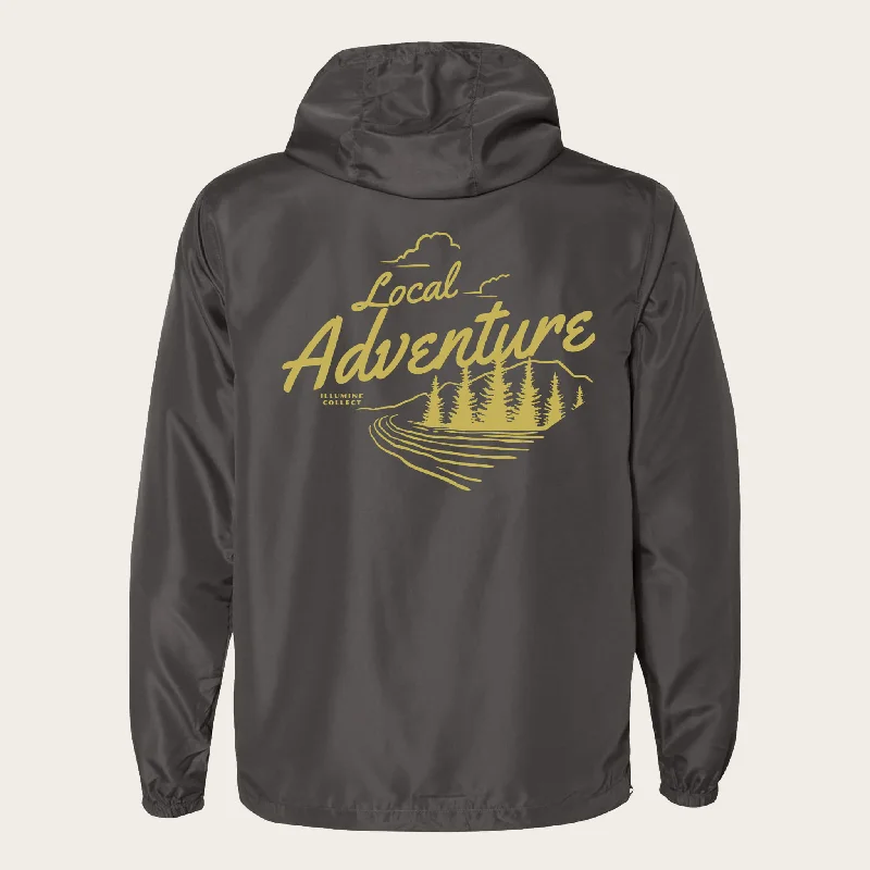 Local Adventure Windbreaker - Graphite