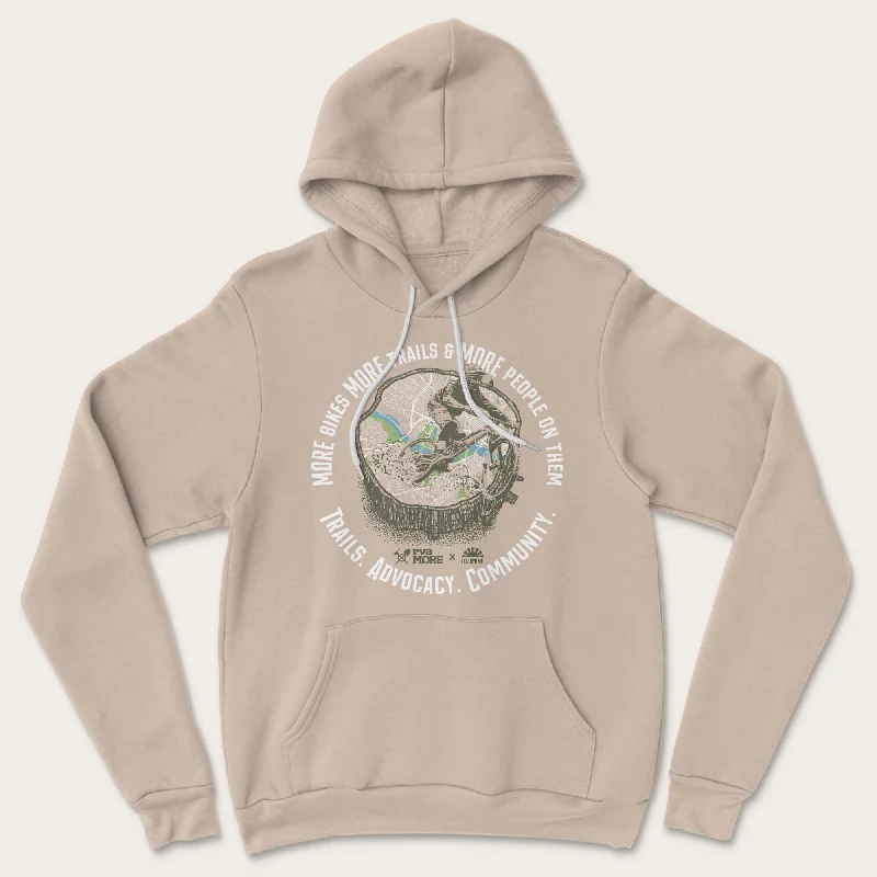 MORE Trails Hoodie - Tan