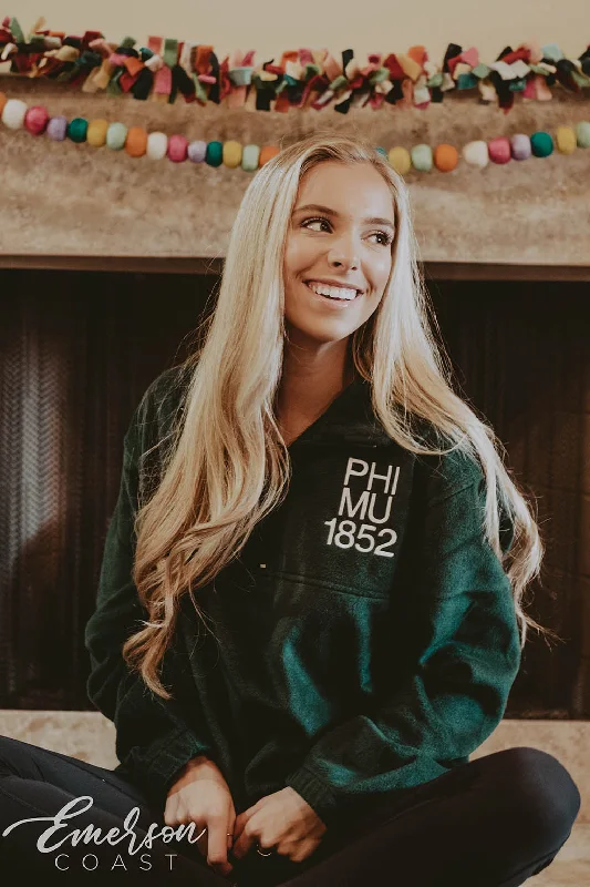 Phi Mu Green Fleece