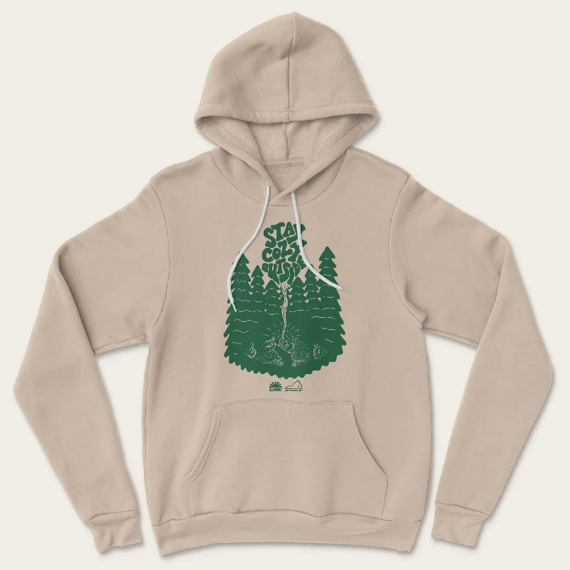 Stay Cozy Outside Hoodie - Tan