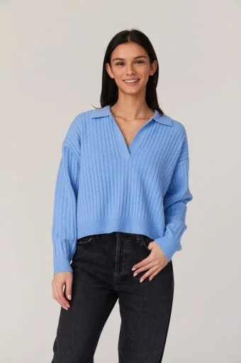 Vhari Collar Long Sleeve Jumper