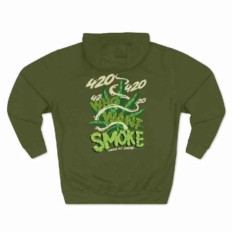 WHO WANT SMOKE - hoodies for men