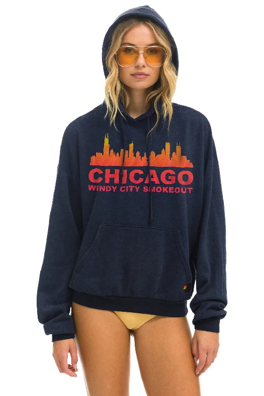 WINDY CITY SMOKEOUT 2024 PULLOVER HOODIE RELAXED - NAVY