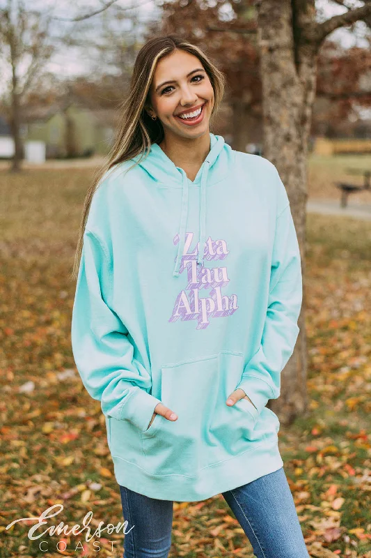 Zeta Tau Alpha Bright PR Hoodie